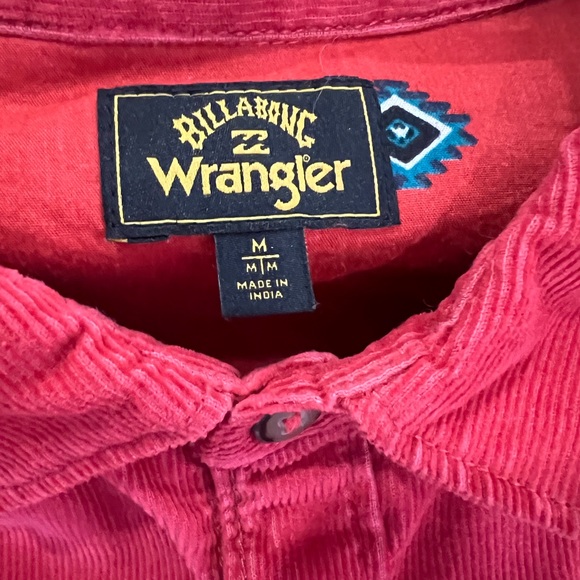 Billabong x Wrangler - Bowie Corduroy Shirt - Picture 4 of 4